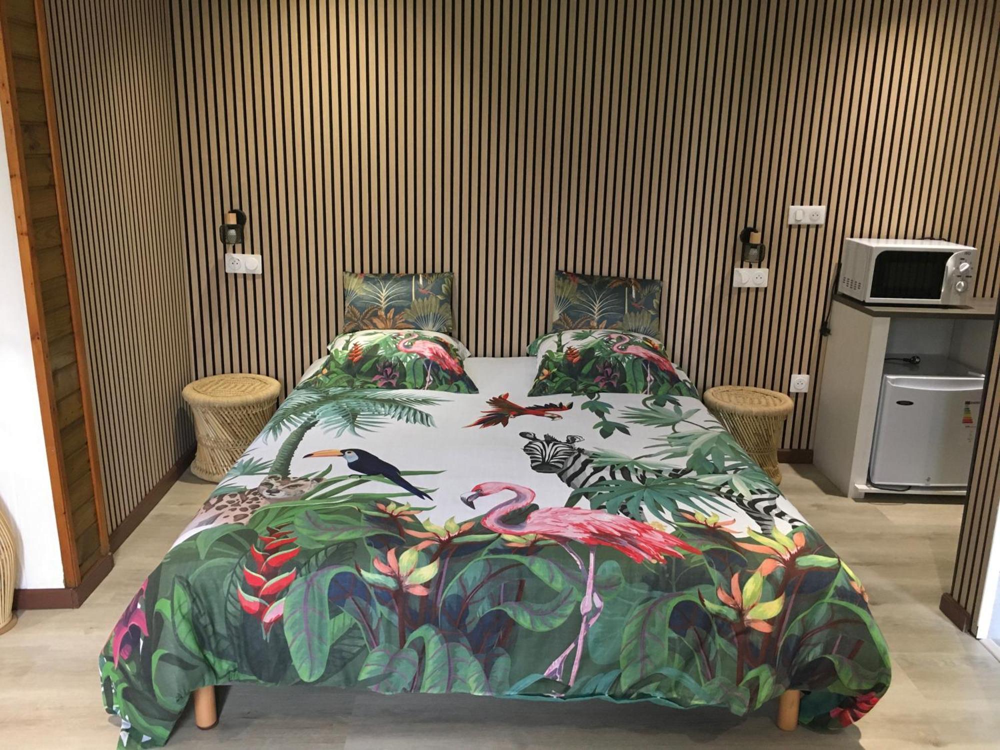 Ti Kaz Hoareau Bed & Breakfast Salazie Bagian luar foto